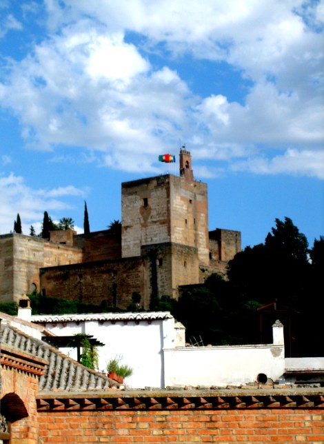 The Alhambra seen from the Albaicin - Granada, Spain